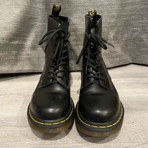 Dr. Martens Black Lace Up Boots